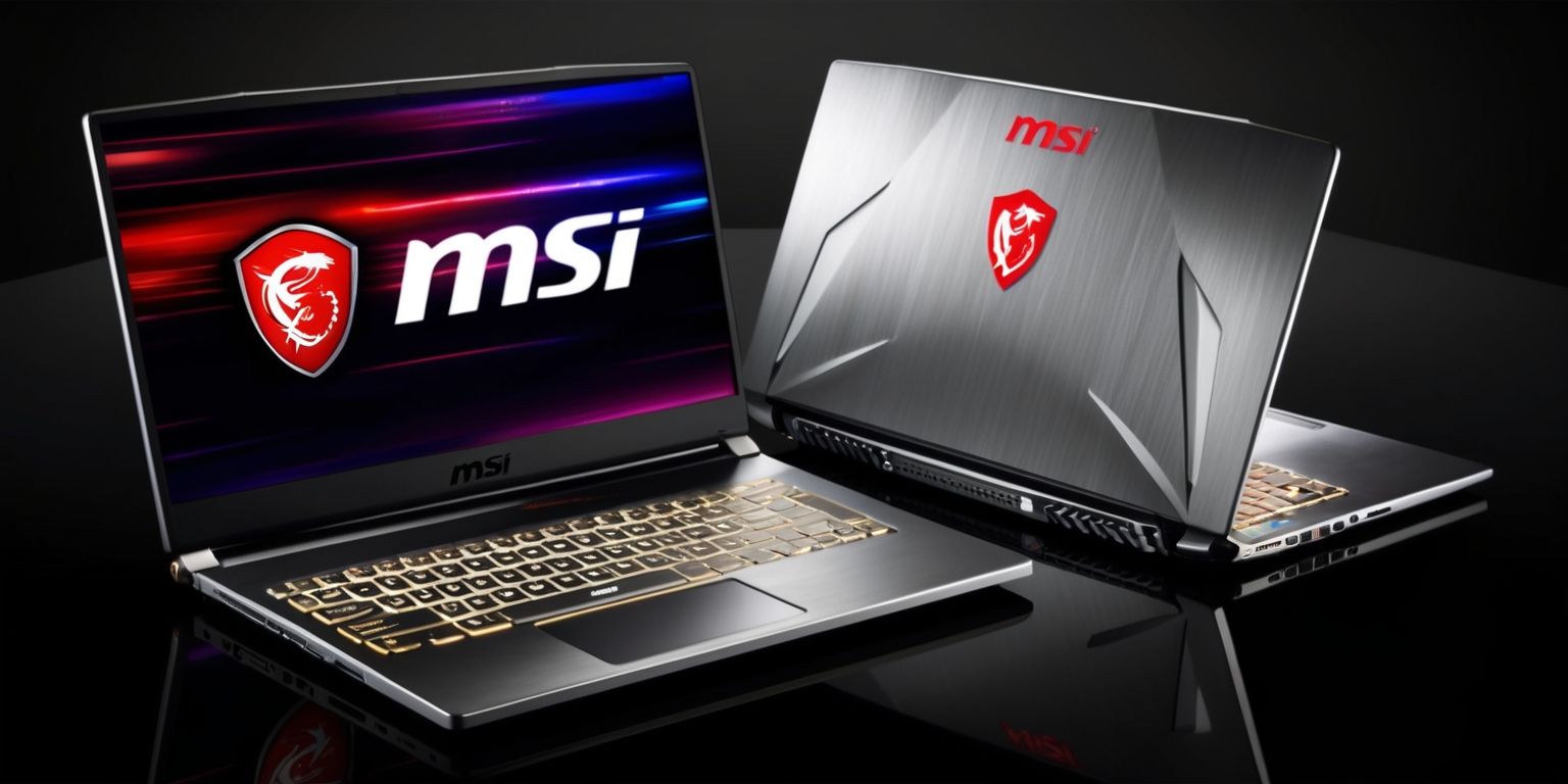 MSI Katana 15 HX B14W gaming laptop with a sleek metal chassis, featuring a 15-inch high-definition display, illuminated keyboard, and angular design elements, set against a dark background, with the laptop lid open, showcasing the screen's vibrant colors, and the MSI logo prominently displayed in a bold, red font on the lid, while the keyboard and touchpad are backlit with a soft, blue glow, and the laptop's cooling vents are subtly visible on the sides, with a few subtle highlights reflecting off the metal surfaces, capturing the essence of a high-performance gaming laptop.